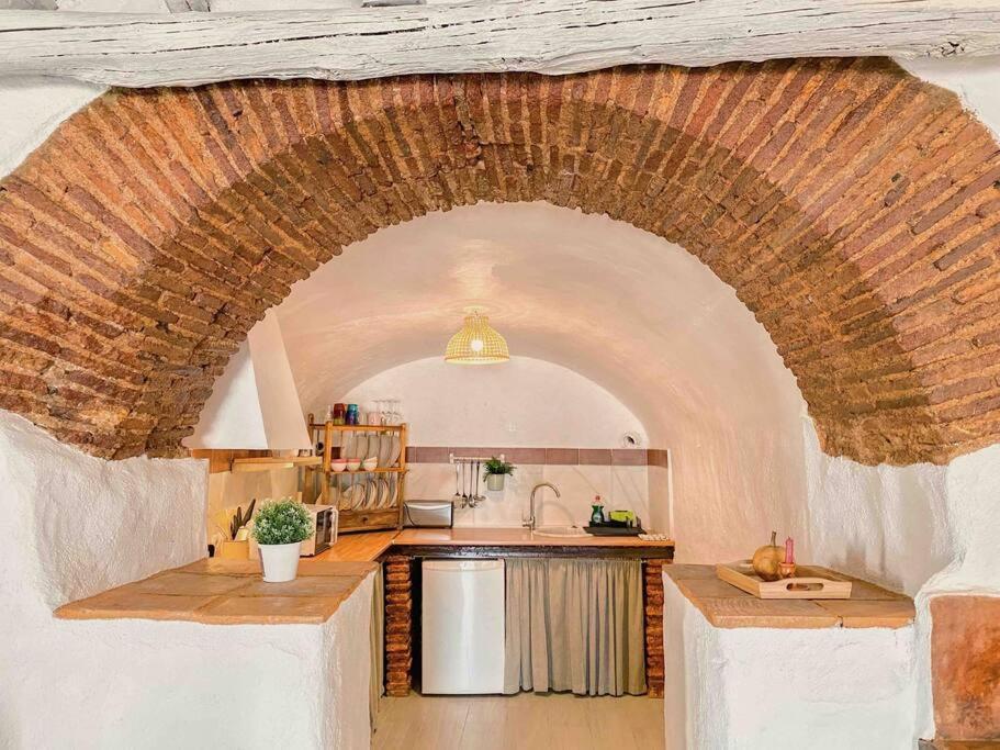 La Palmera. Casa Rural Con Piscina Privada. Benadalid Exterior photo
